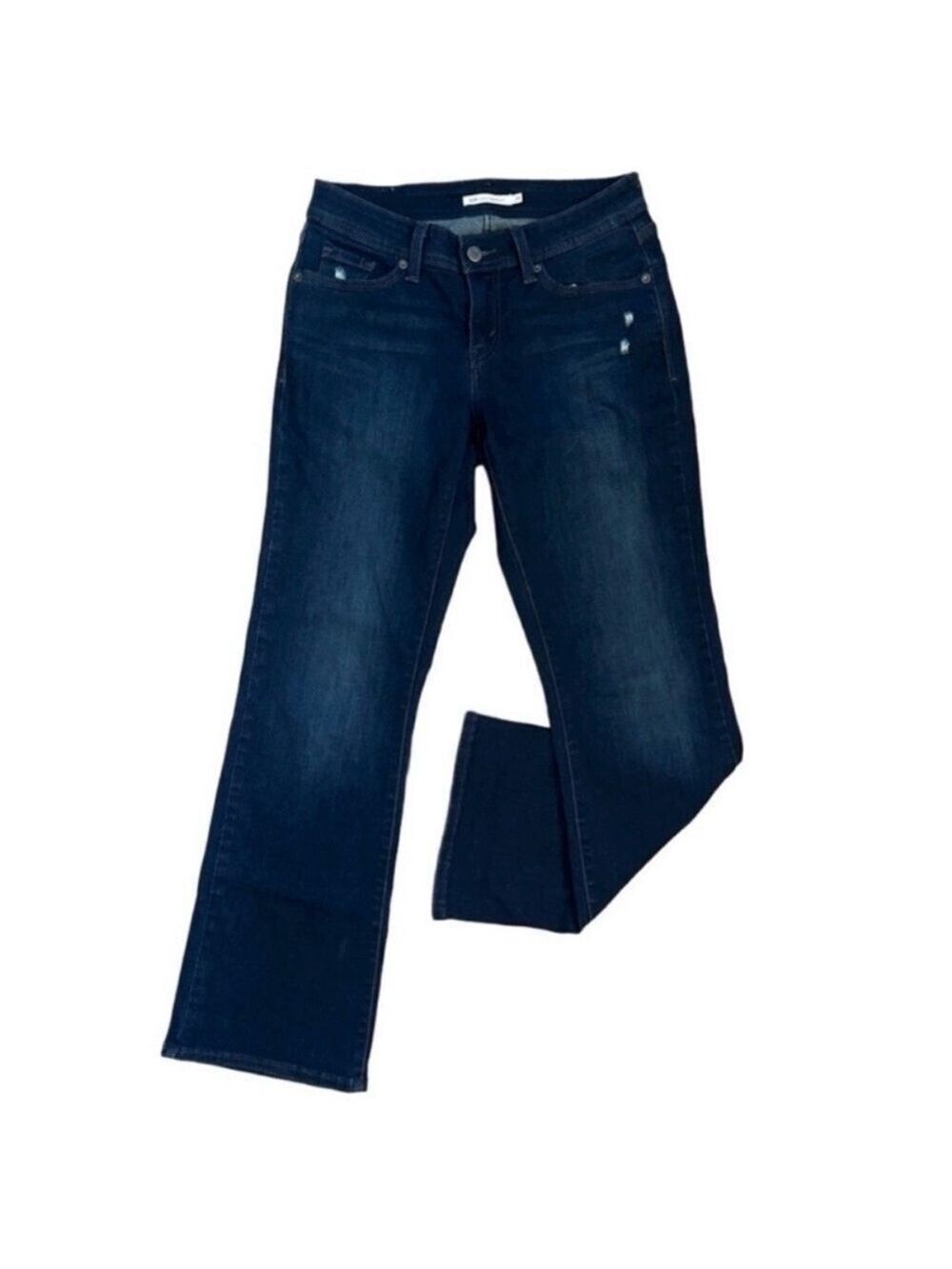 LEVI’S 💥 529 Curvy Bootcut Jeans Size 28 Low Rise Dark Wash Stretch 👖